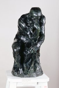 Myśliciel, 1880 (brąz) (patrz także 116464, 158431)